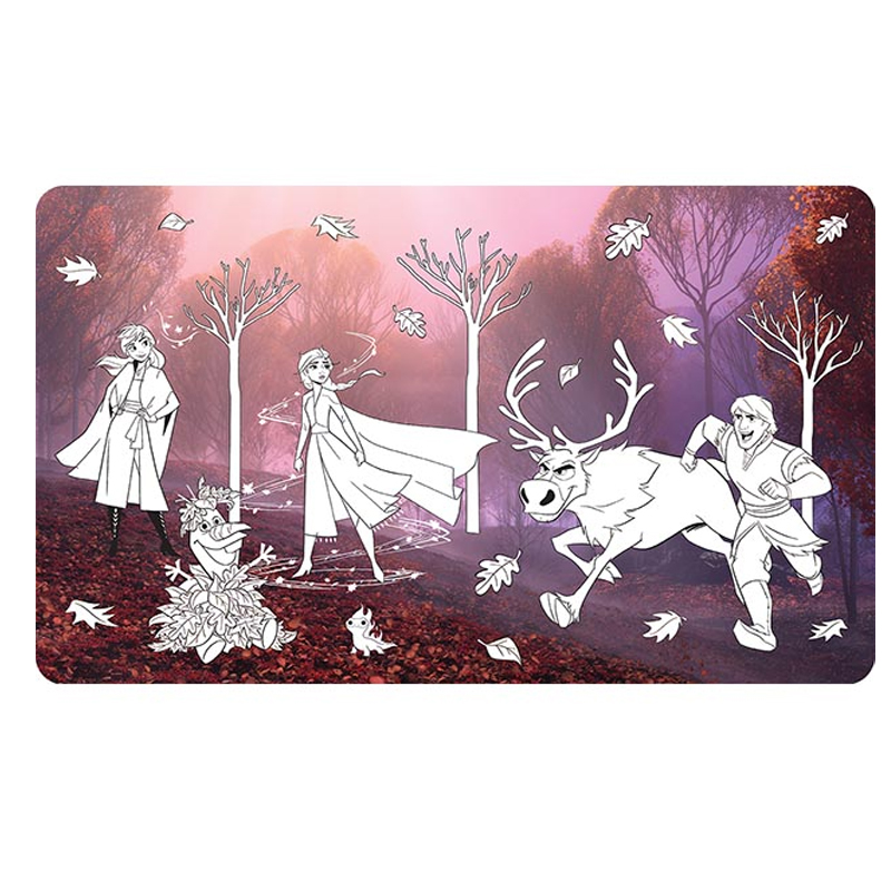 Vymaľovánky vodové zas a znovu Frozen