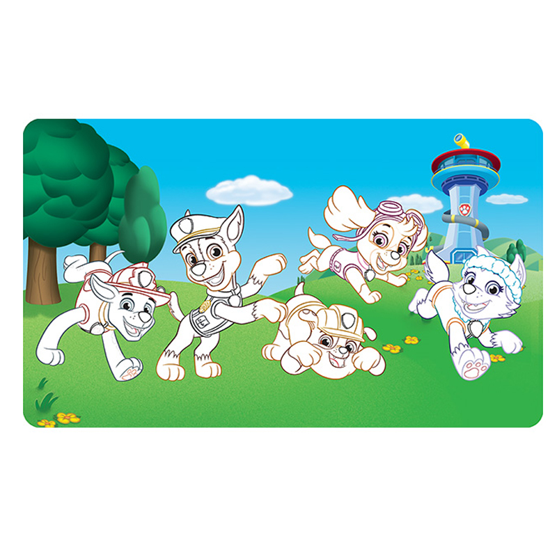 Vymaľovánky vodové zas a znovu Paw Patrol