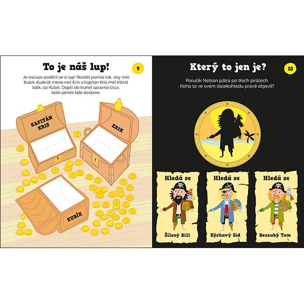 Blok aktivít Piráti