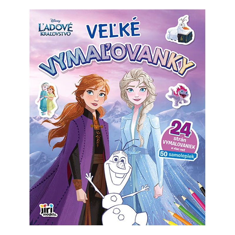 Vymaľovánky veľké JM Frozen