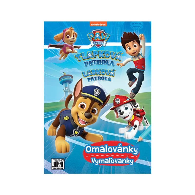 Vymaľovánky A5 JM Paw Patrol