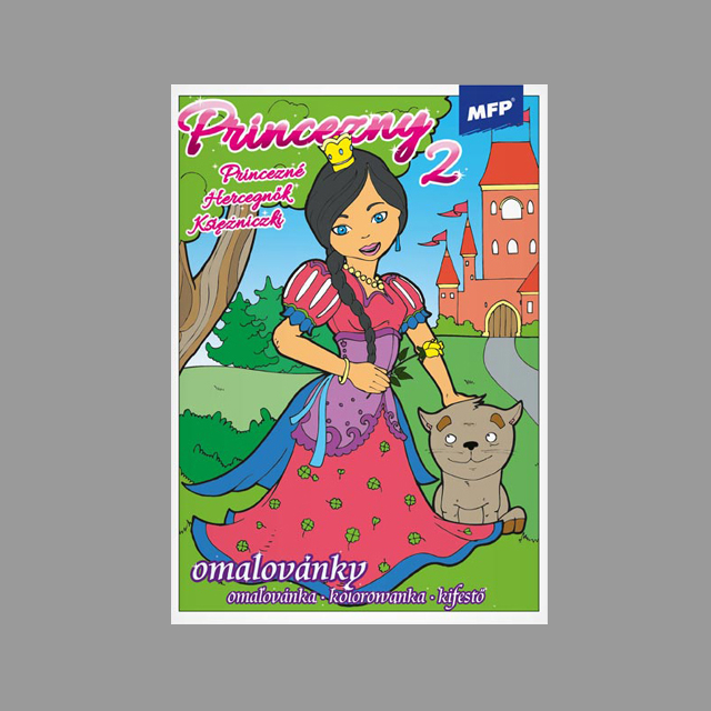 Vymaľovánky A5 MFP Princezné 2