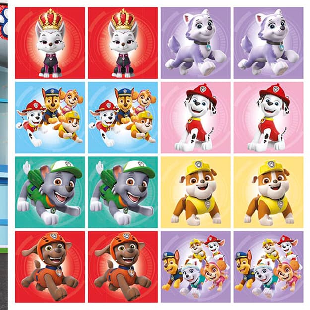 PEXESO JM Paw Patrol + vymaľovánka