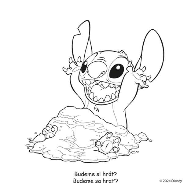 PEXESO JM Stitch + vymaľovánka