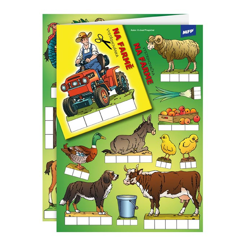 Vystrihovánky Na farme