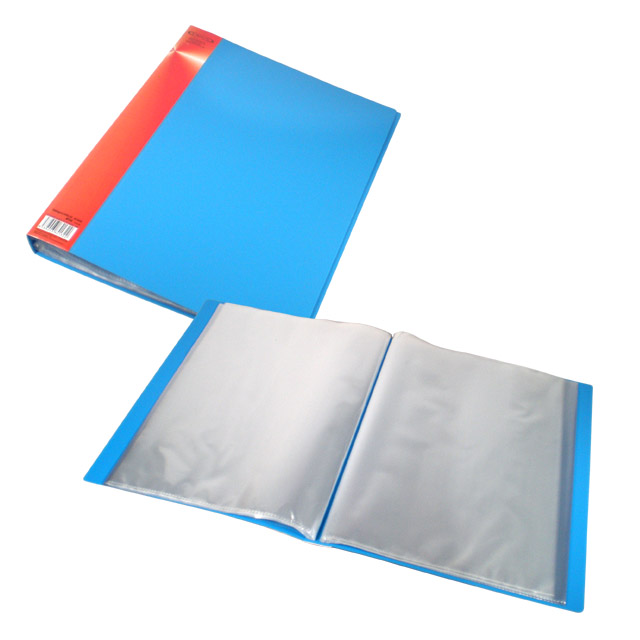 Katalógová kniha A4 Kartus 30listová modrá 057