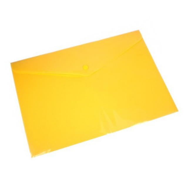 Obal s cvokom A4 Kartus žltý 412