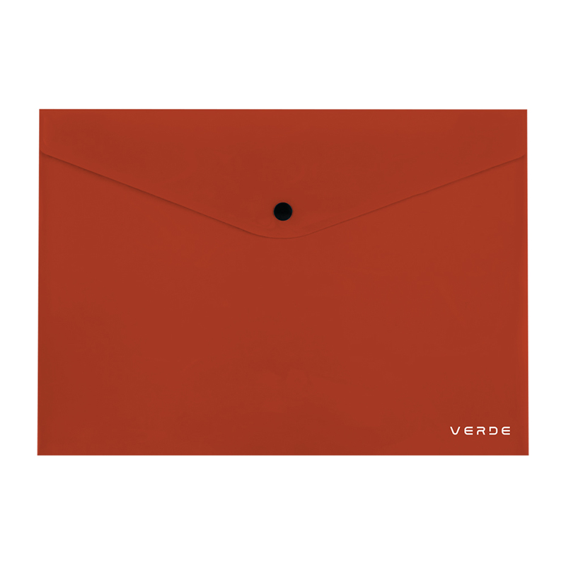 Obal s cvokom A4 VERDE tehlový