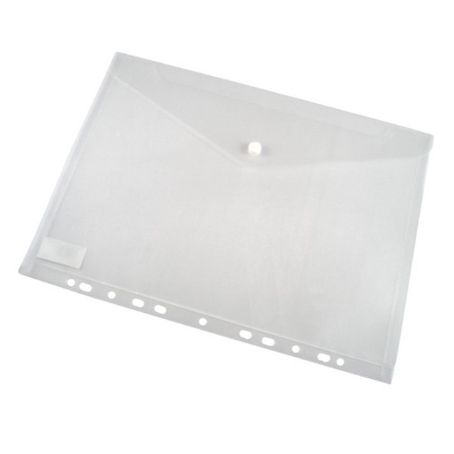 Obal s cvokom s eurodierovaním A4 transpar.