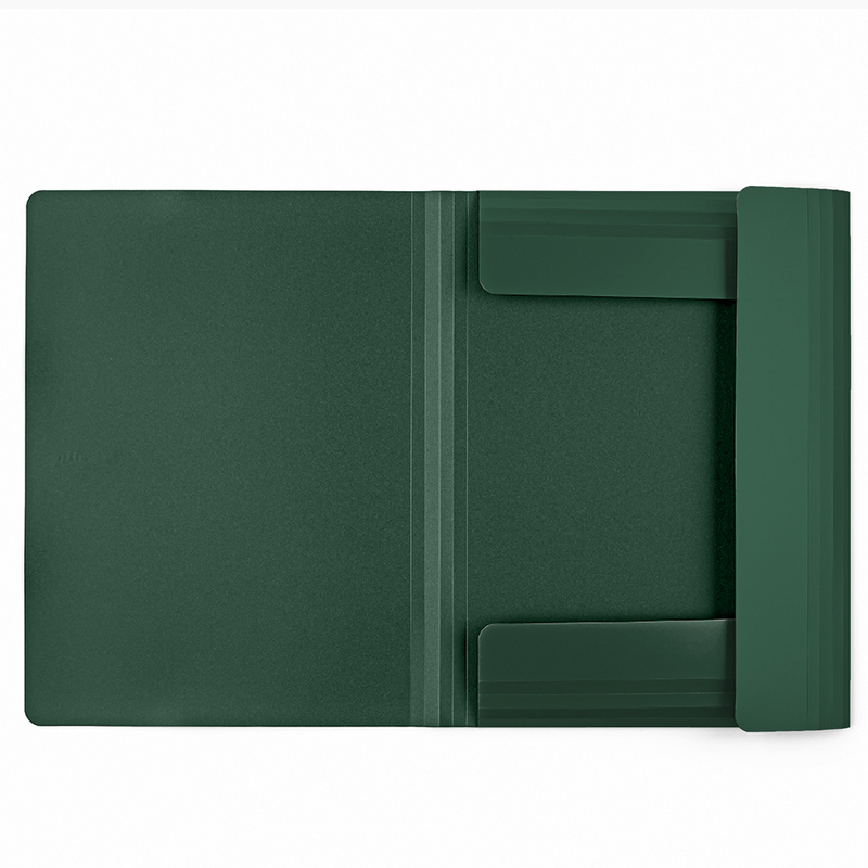 Obal na dokumenty s gumičkou VERDE zelený