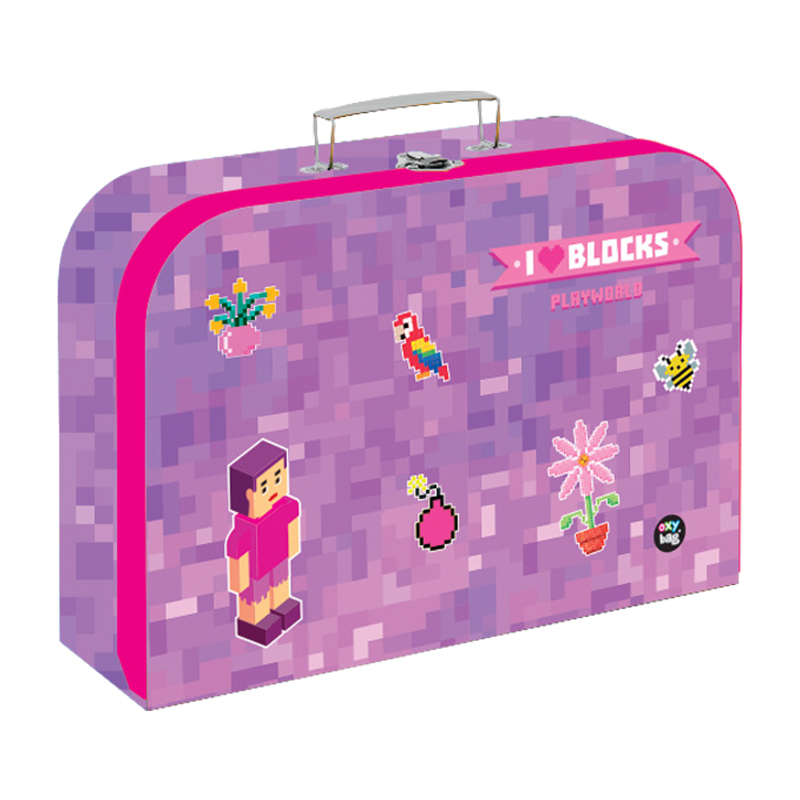 Kufrík detský papierový Playworld Girl PP26