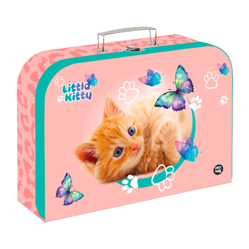 Kufrík detský papierový Cat PP26
