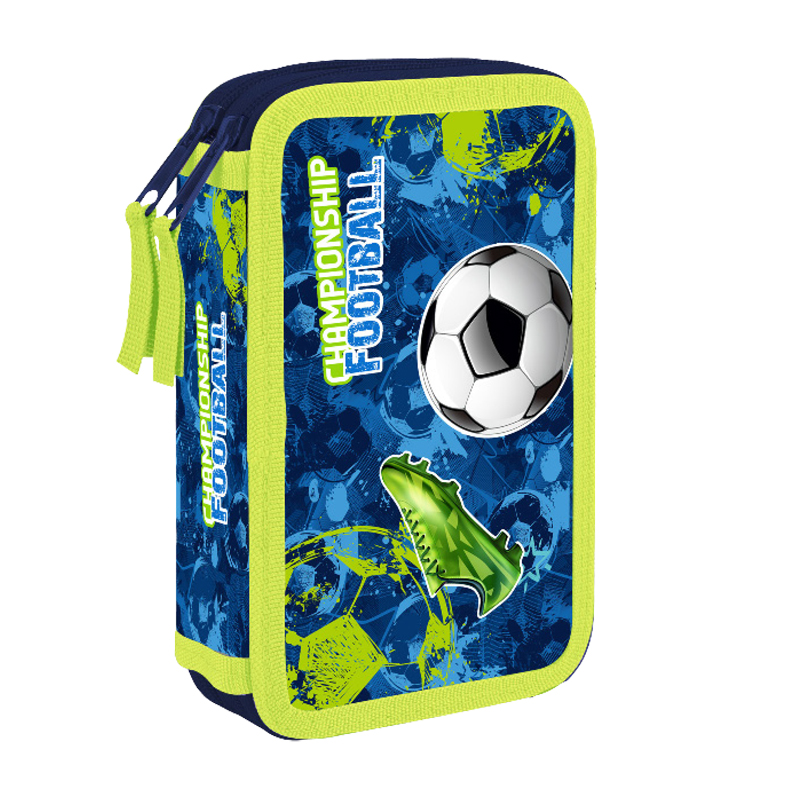 Peračník 2zip prázdny Football PP26
