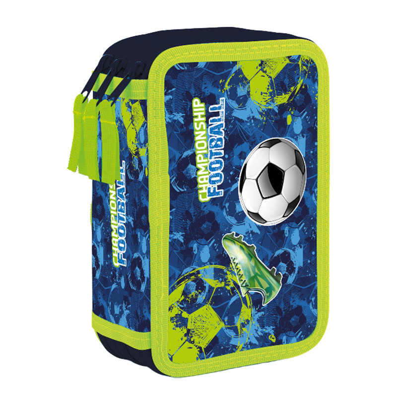 Peračník 3zip prázdny Football PP26