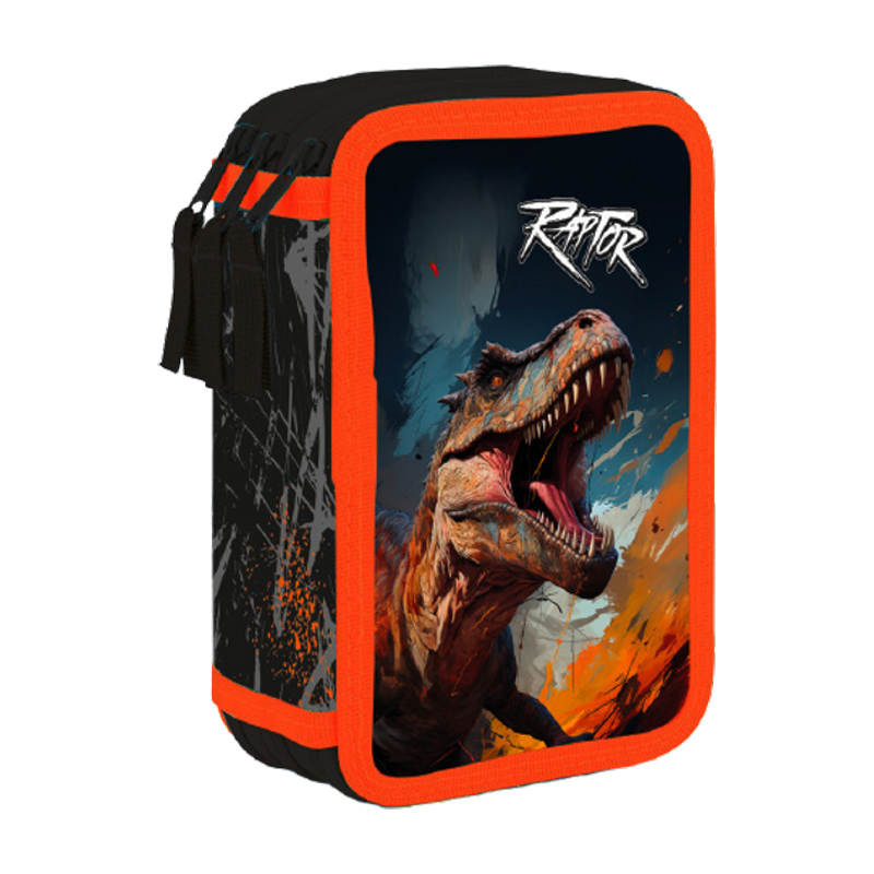 Peračník 3zip prázdny Dino PP26