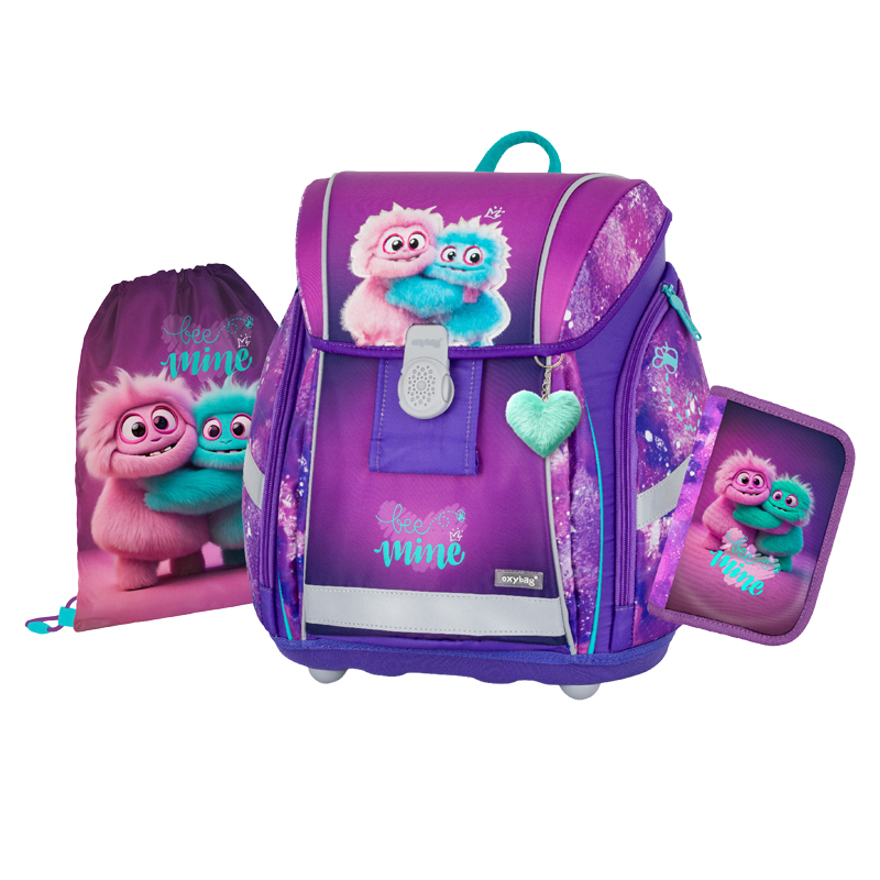 Školský set 3dielny Monsters PP26