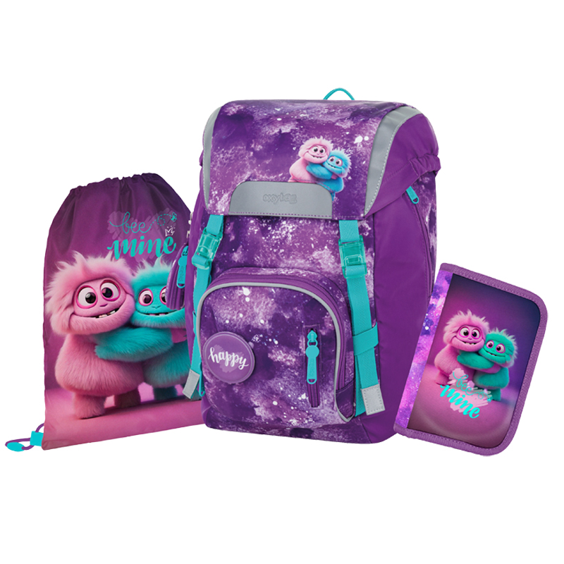 Školský set 4dielny OXY SKY Monsters PP26