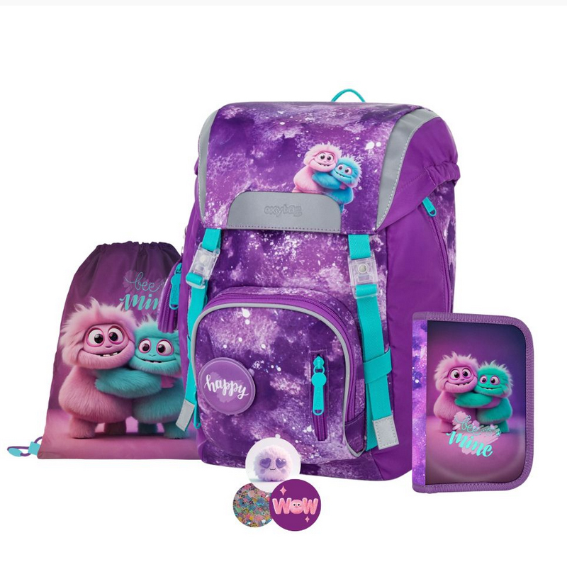Školský set 4dielny OXY SKY Monsters PP26