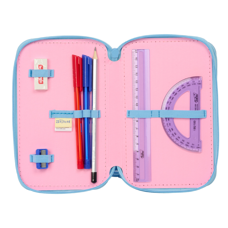 Peračník 3zip plný Stitch Bright