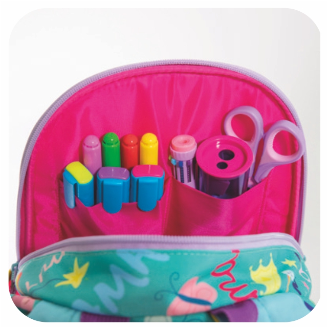 Batoh detský MITAMA Robot/Shark obojstranný