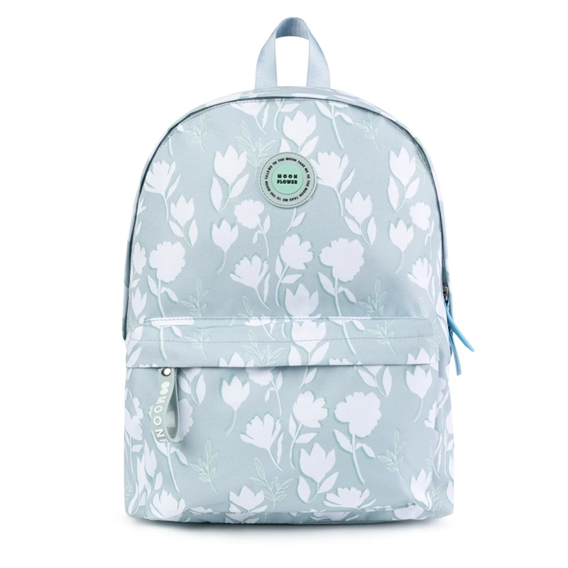 Batoh Teen White Flowers