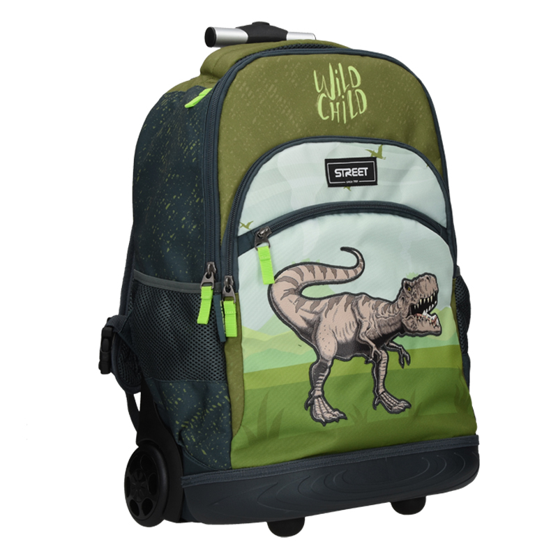 Školská taška koliesková Dinosaur 530950