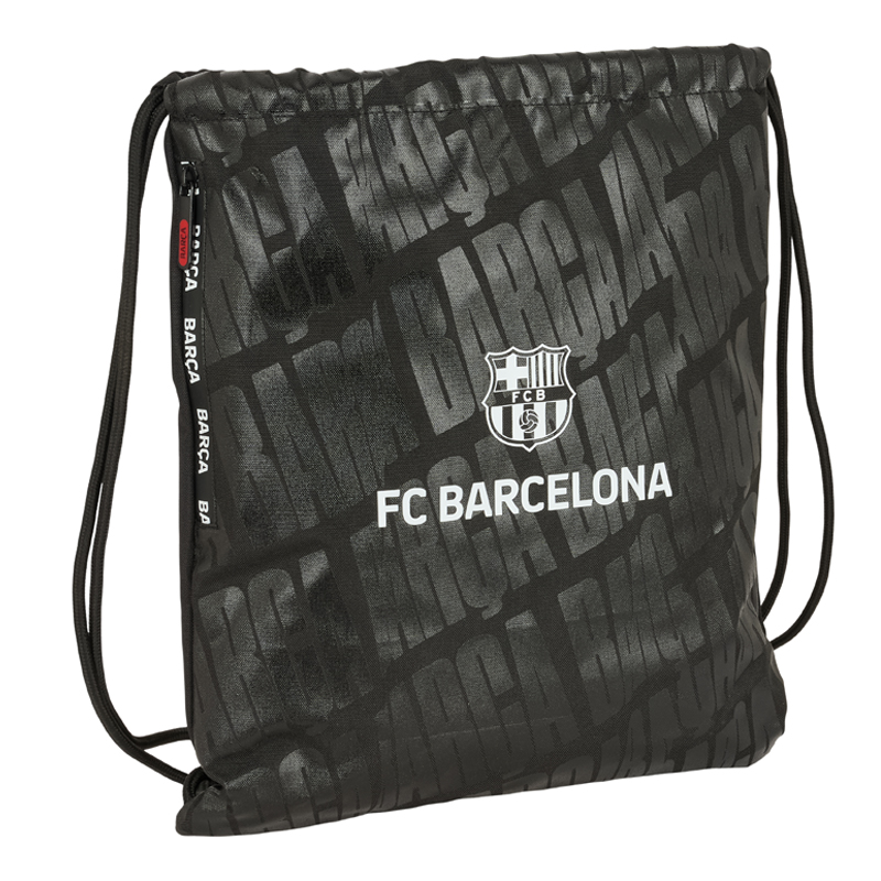 Taška na prezuvky FC Barcelona čierna