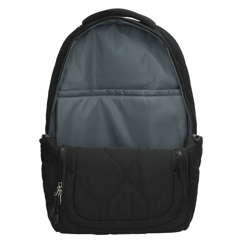 Batoh Street Puffy Black 531356