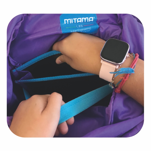 Kompaktná školská taška MITAMA Crazy