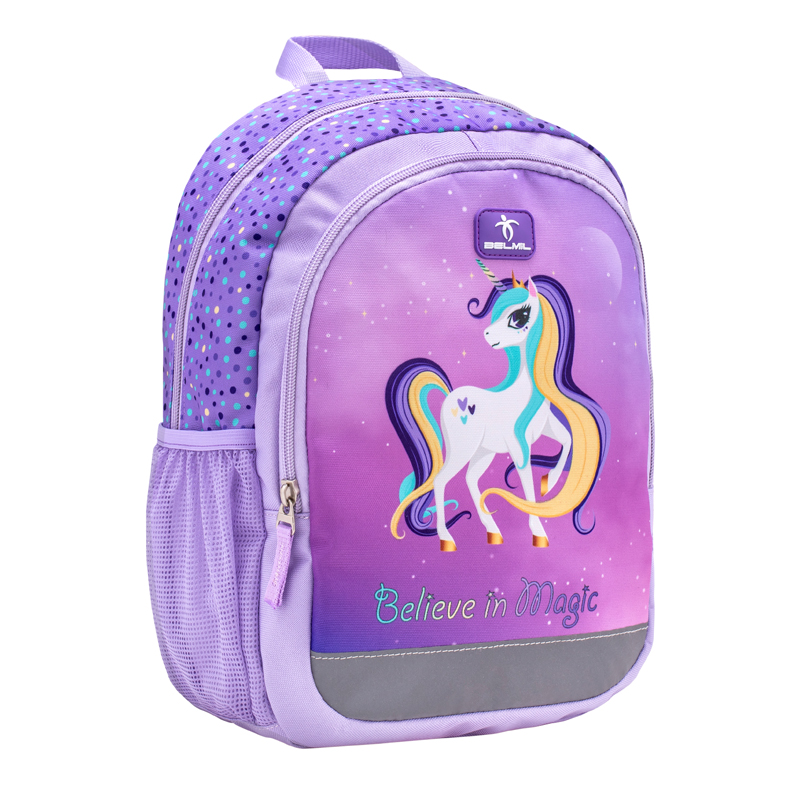 Detský batoh BELMIL 04 Unicorn Purple