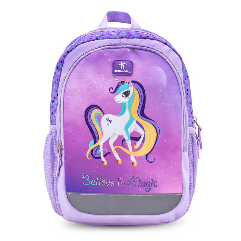Detský batoh BELMIL 04 Unicorn Purple