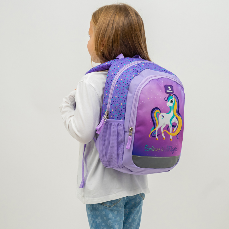 Detský batoh BELMIL 04 Unicorn Purple