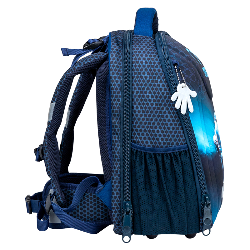 Školský set BELMIL Sturdy Racing Blue Neon