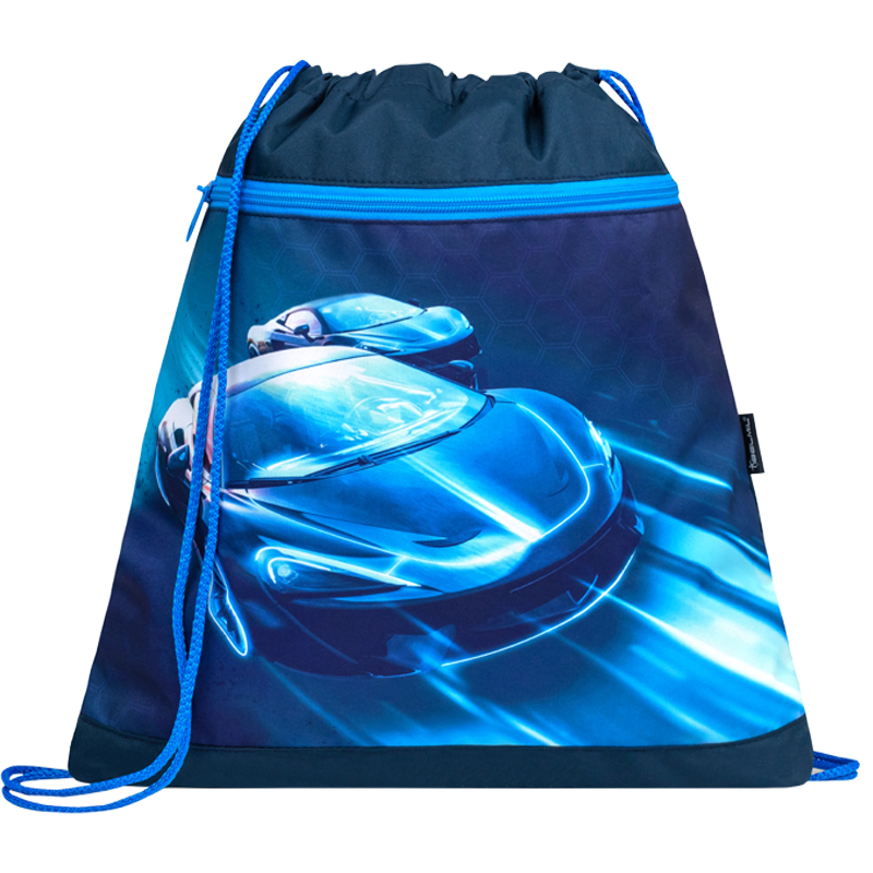 Školský set BELMIL Sturdy Racing Blue Neon