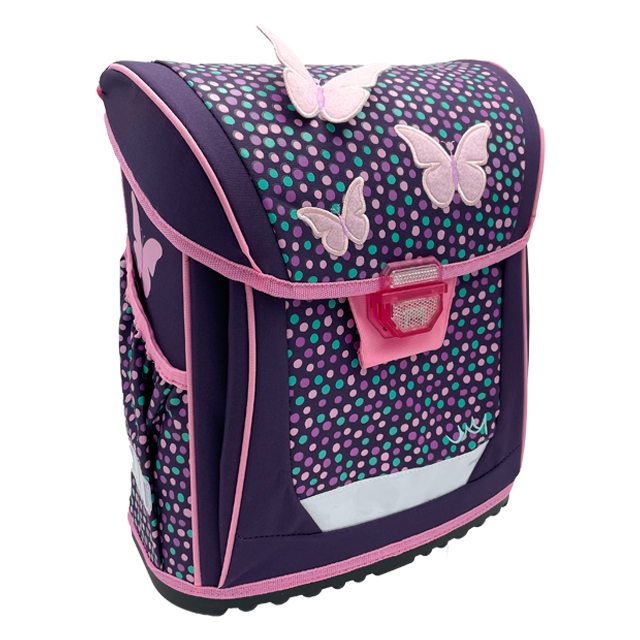 Školská taška REYBAG Pink Butterfly