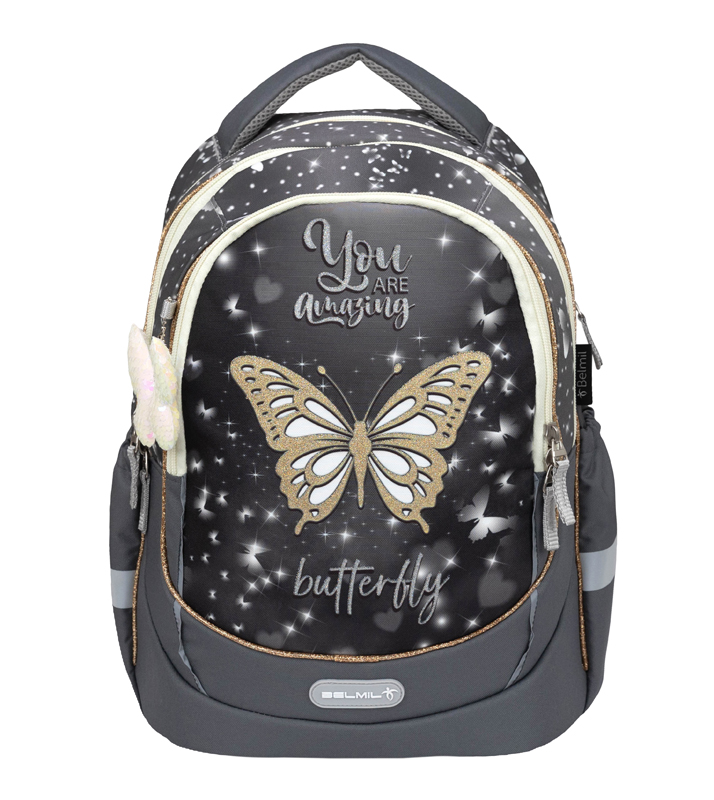 Školský batoh Belmil Starlight Butterfly