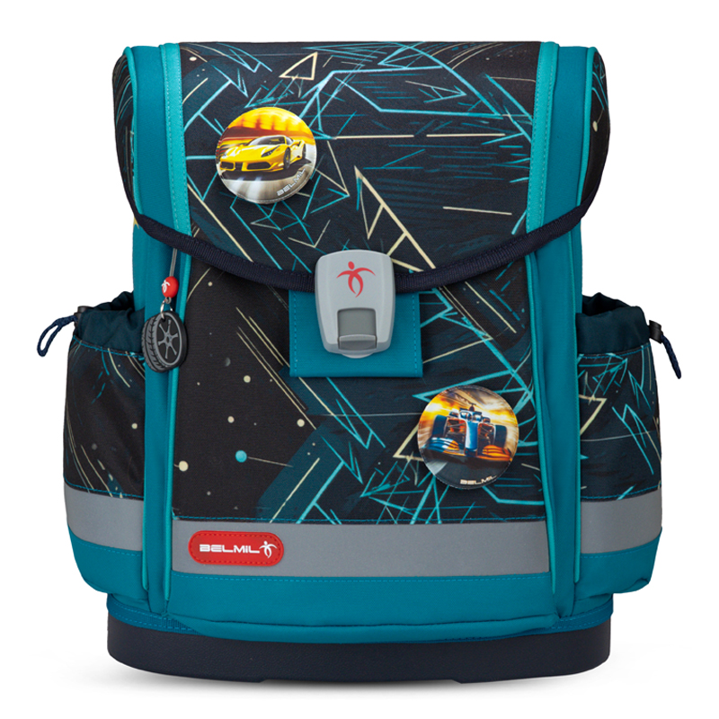 Školský set BELMIL Racing Car Blue