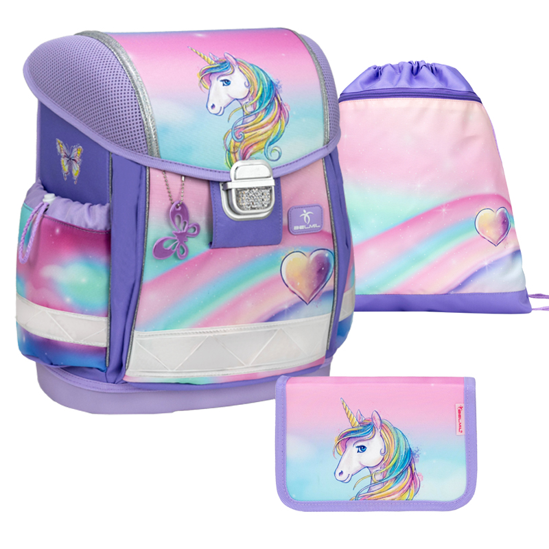 Školský set BELMIL Heart of the Rainbow