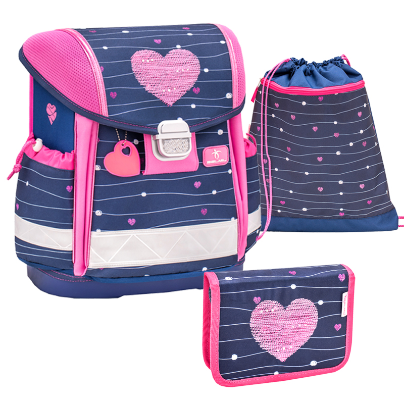 Školský set BELMIL Simple Hearts