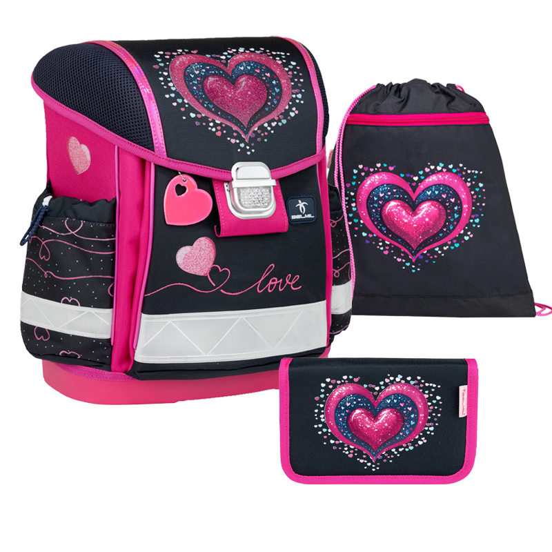 Školský set BELMIL Dark Pinky