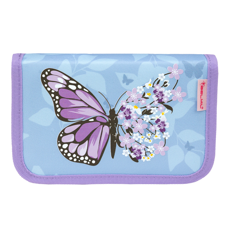 Školský set BELMIL Purple Blue Butterfly
