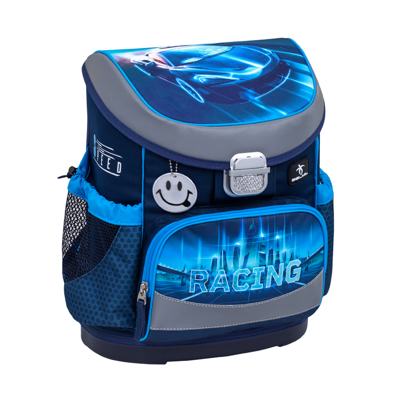 Školský set BELMIL Racing Blue Neon Mini