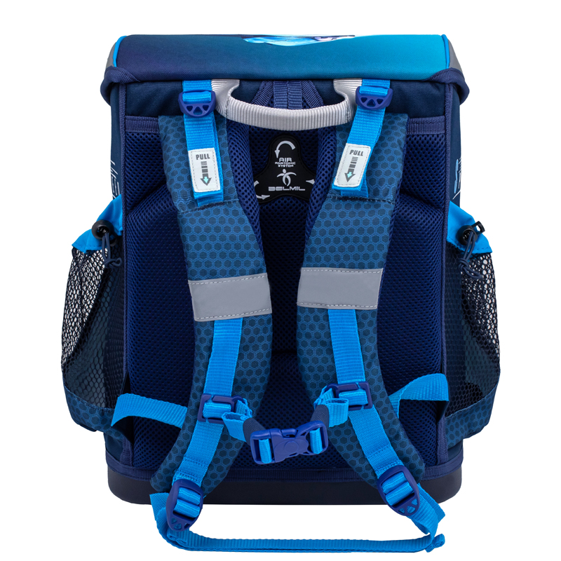 Školský set BELMIL Racing Blue Neon Mini