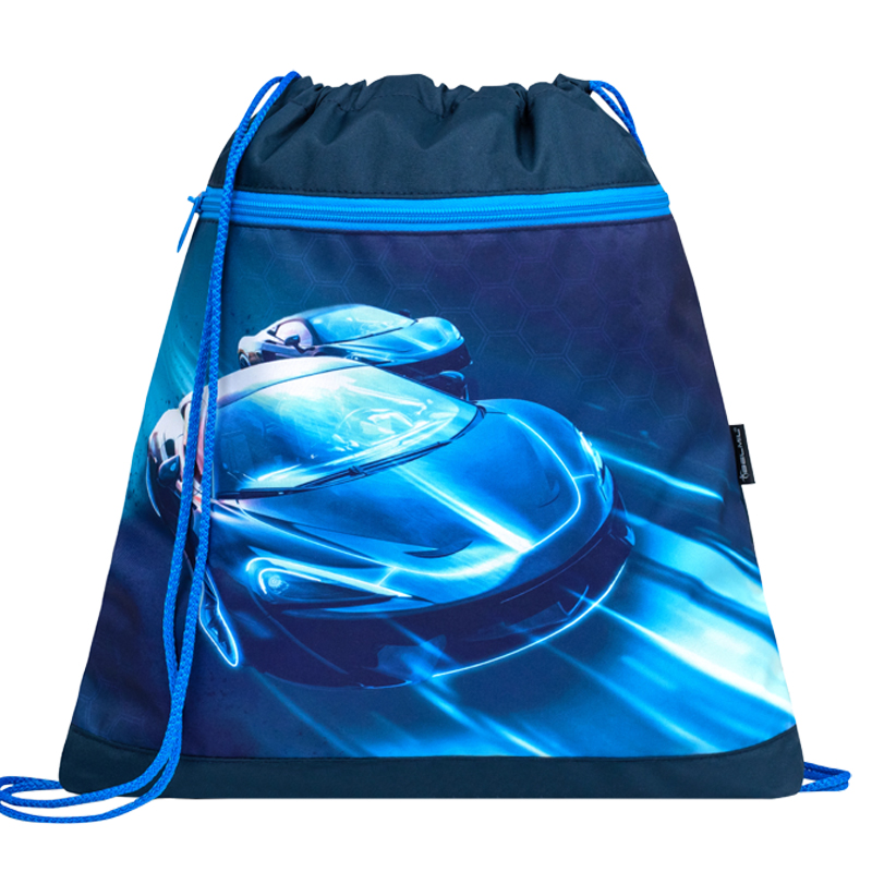 Školský set BELMIL Racing Blue Neon Mini