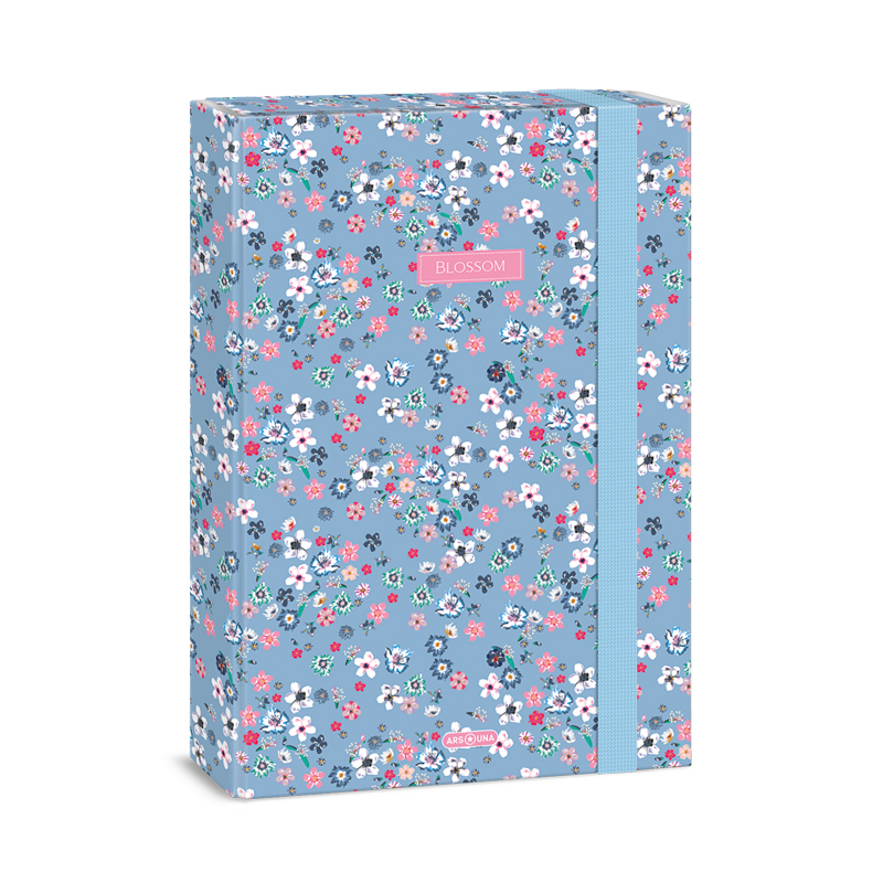 Školský box A4 PEARL BLOSSOM BLUE ARS UNA