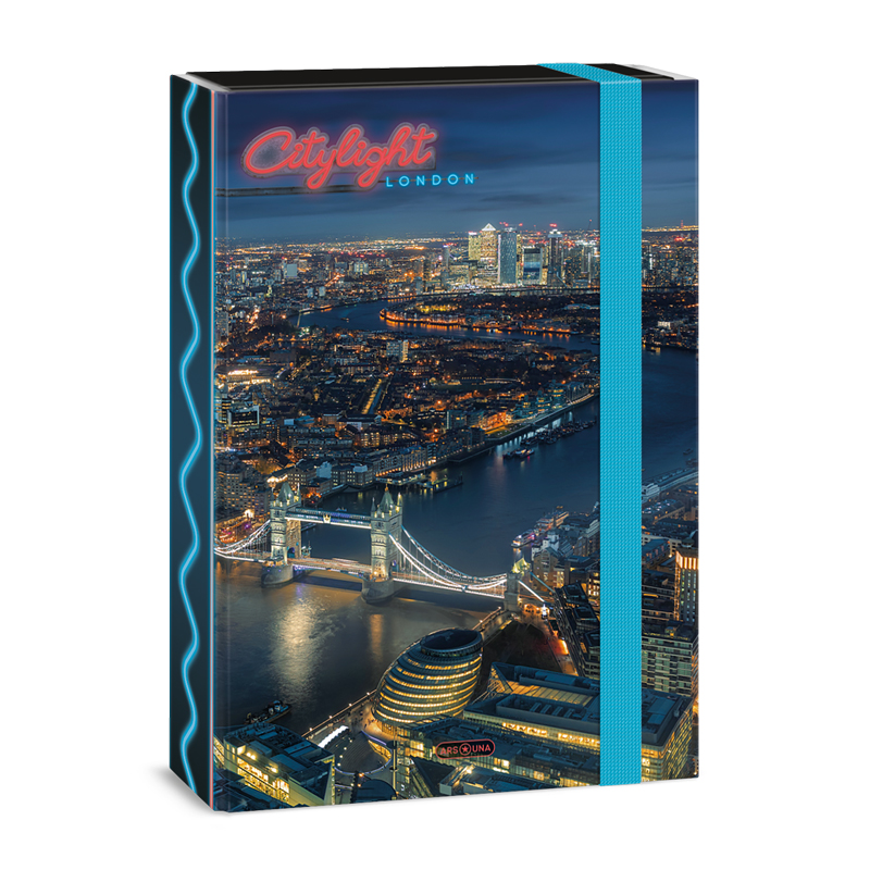 Školský box A4 City Light LONDON ARS UNA