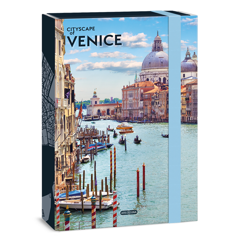 Školský box A4 Cityscape Venice ARS UNA