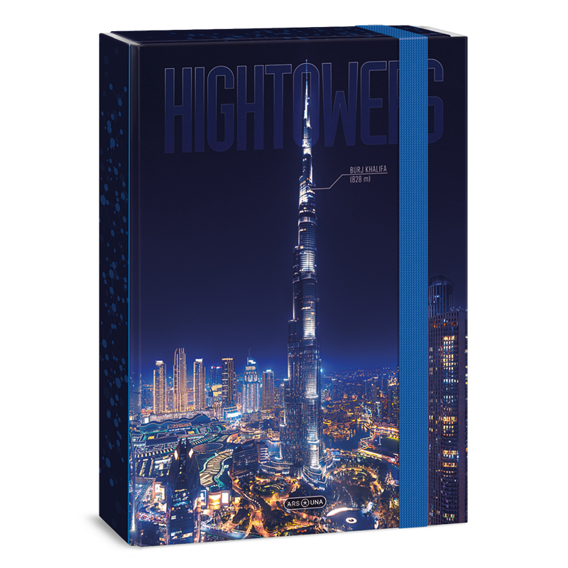 Školský box A4 Hightower Burj Khalifa ARS UNA