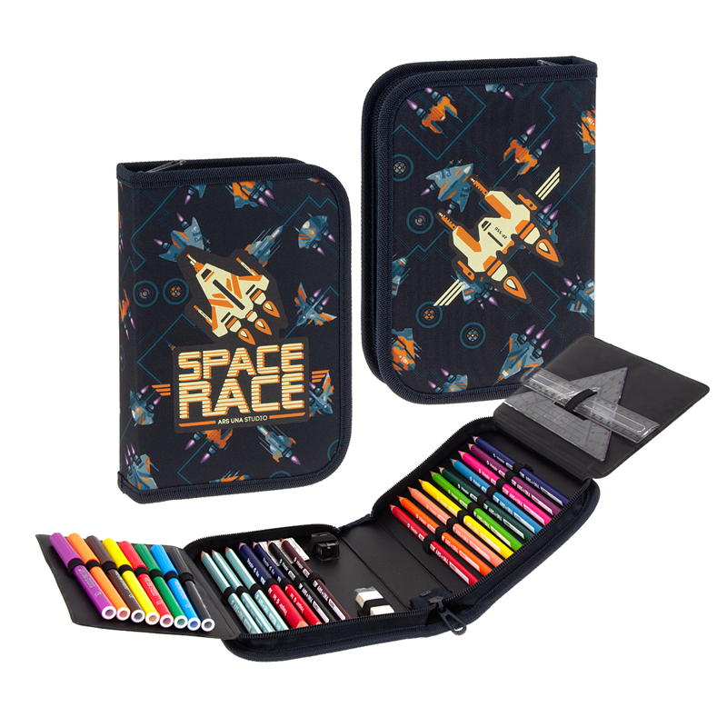 Peračník 1zip plný SPACE RACE ARS UNA
