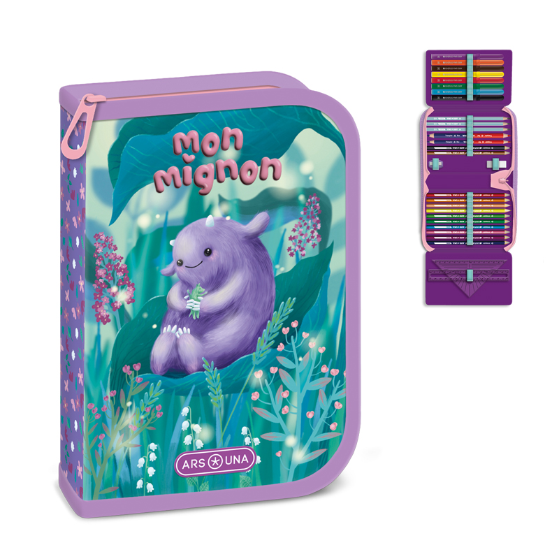 Peračník 1zip plný Mon mignon ARS UNA